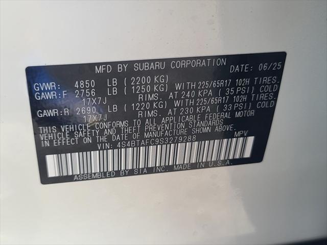new 2025 Subaru Outback car, priced at $35,729