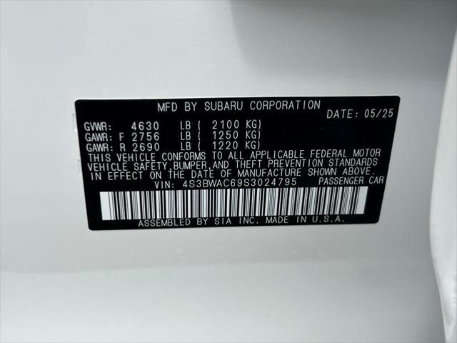 new 2025 Subaru Legacy car, priced at $29,244