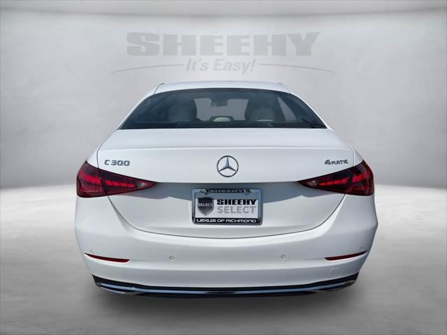 used 2024 Mercedes-Benz C-Class car, priced at $41,650