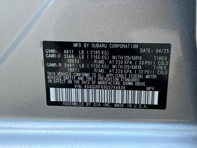 new 2025 Subaru Crosstrek car, priced at $31,827