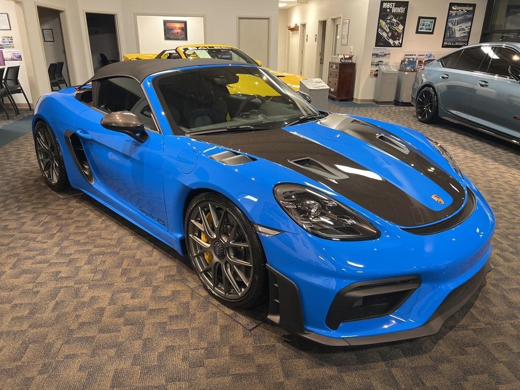 used 2024 Porsche 718 Spyder car, priced at $259,998