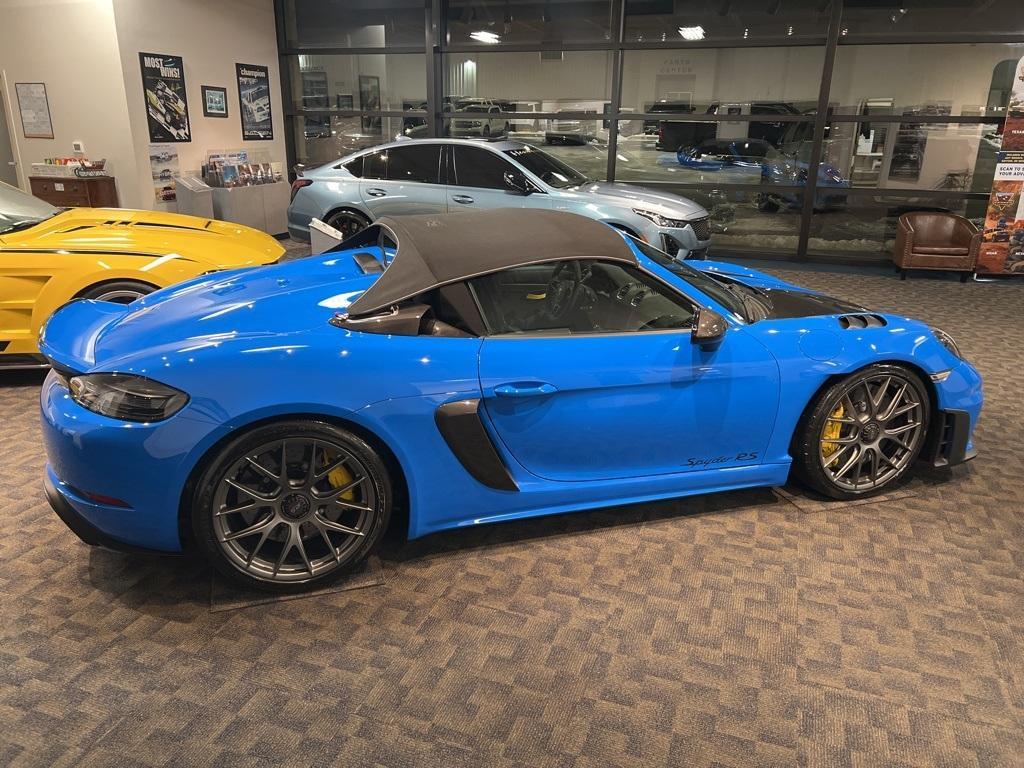 used 2024 Porsche 718 Spyder car, priced at $259,998