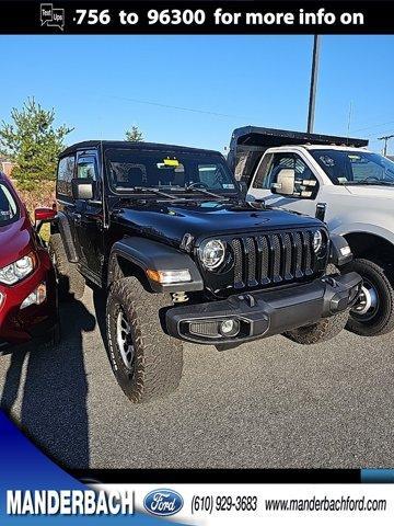 used 2022 Jeep Wrangler car, priced at $31,180