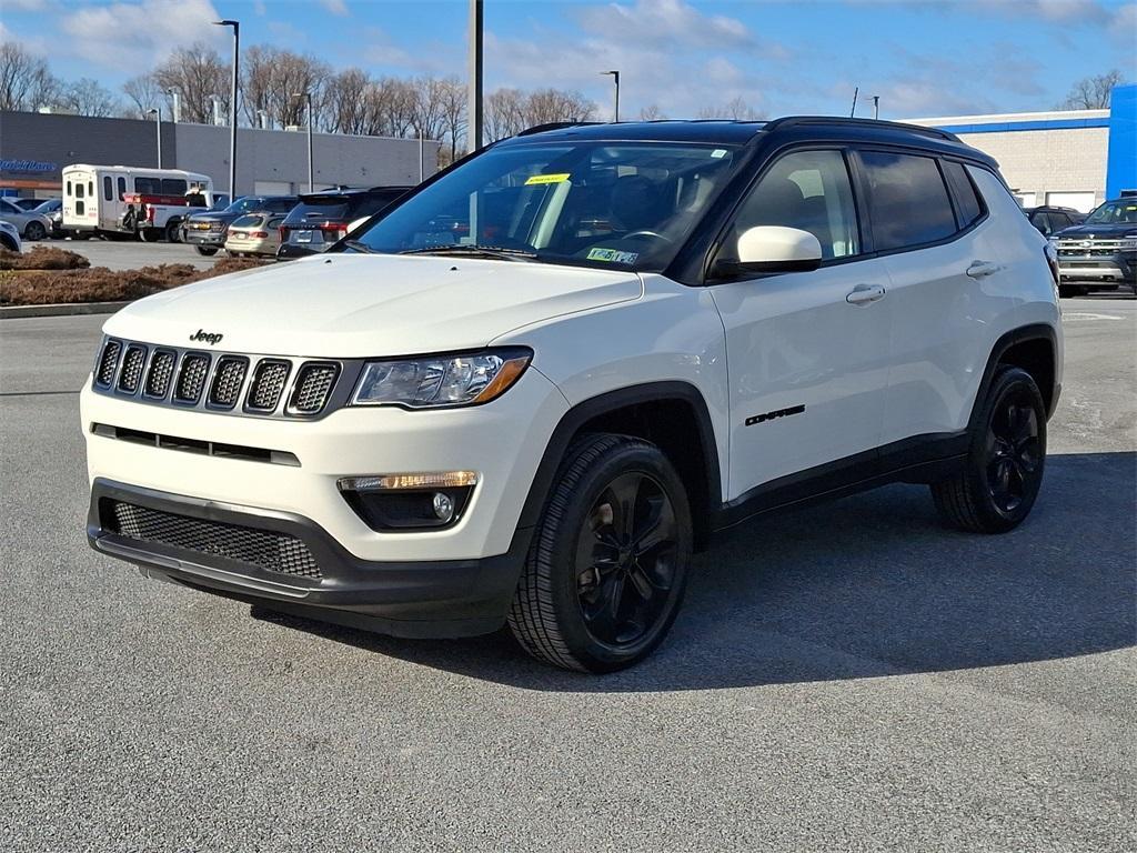 used 2021 Jeep Compass car, priced at $20,399