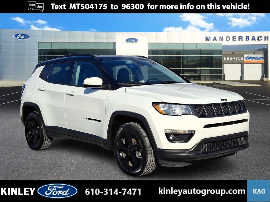 used 2021 Jeep Compass car, priced at $20,399