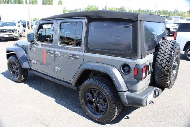 used 2020 Jeep Wrangler Unlimited car, priced at $26,991