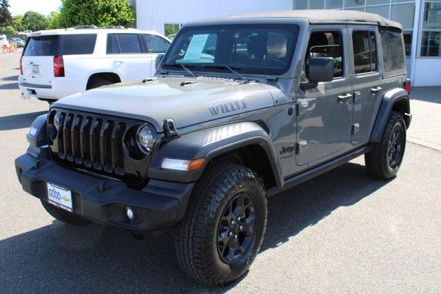 used 2020 Jeep Wrangler Unlimited car, priced at $26,991