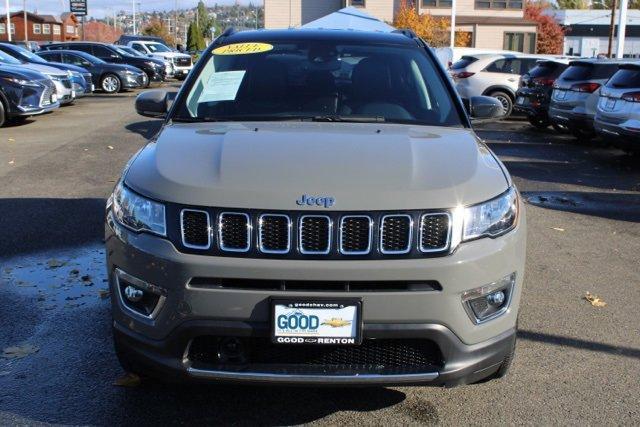 used 2021 Jeep Compass car, priced at $20,701