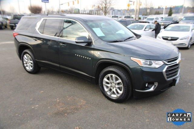 used 2021 Chevrolet Traverse car, priced at $25,396