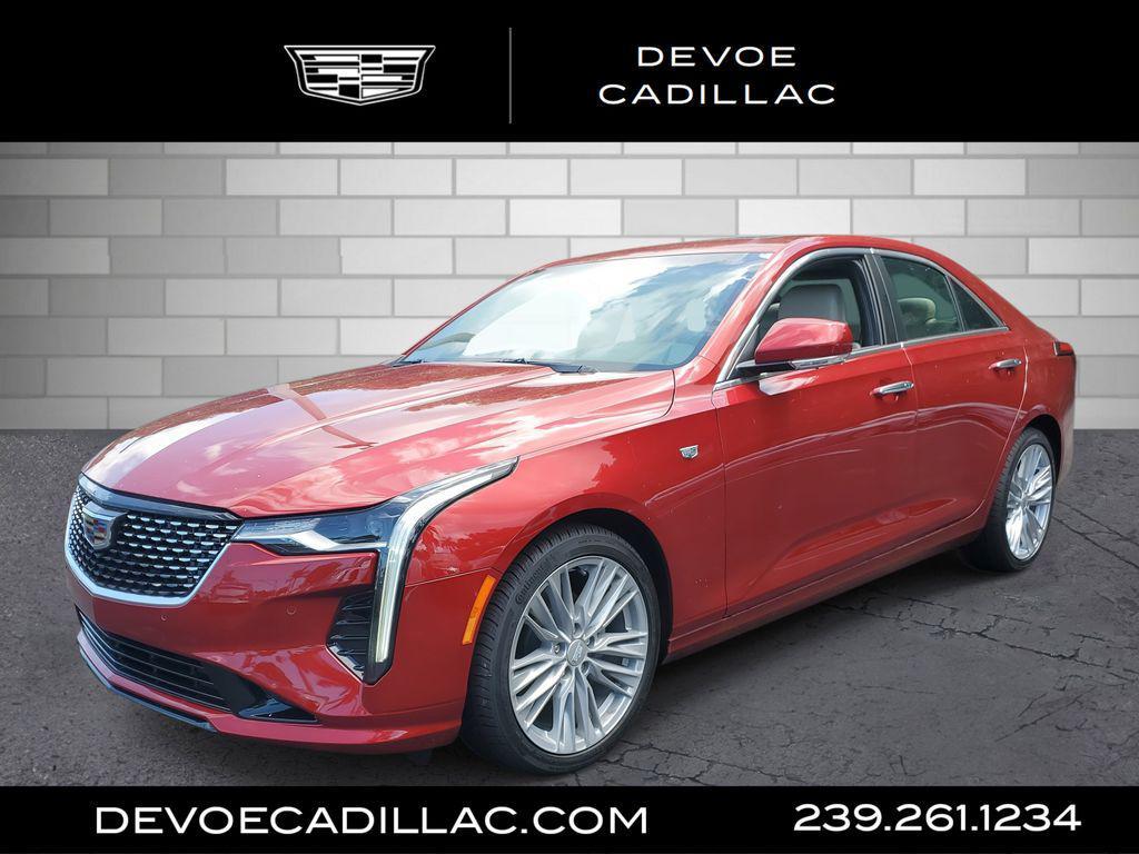 new 2025 Cadillac CT4 car, priced at $45,240