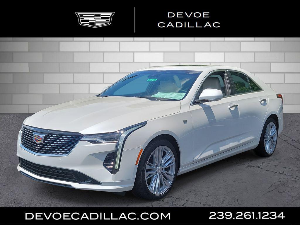 new 2025 Cadillac CT4 car, priced at $43,840