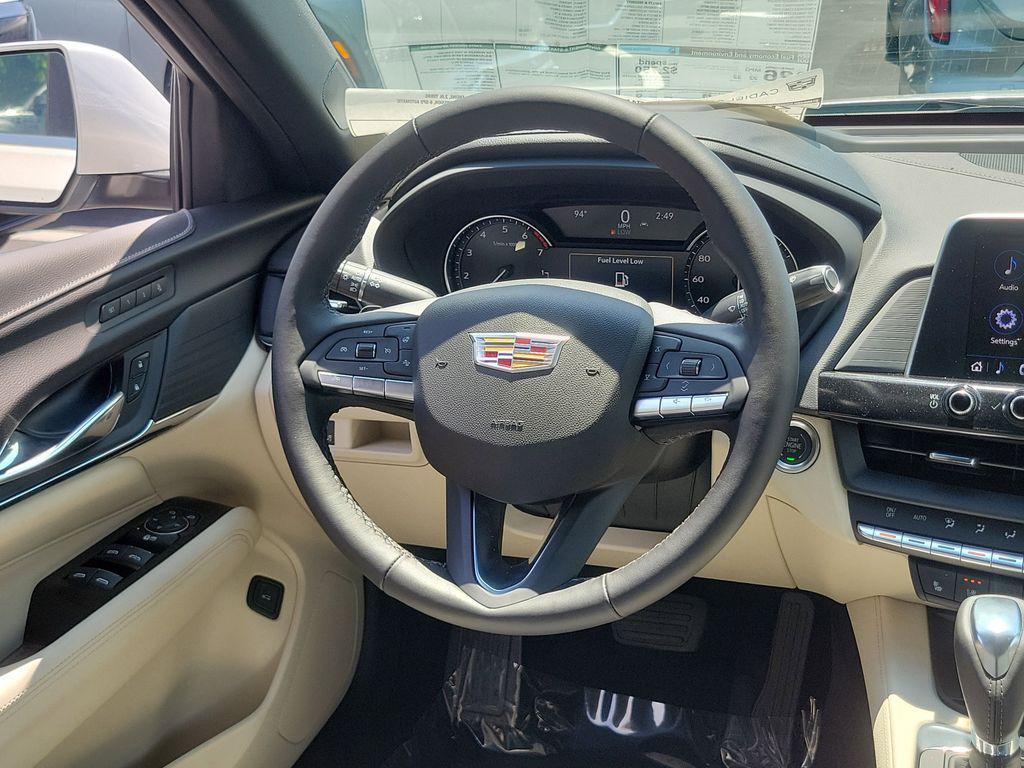 new 2025 Cadillac CT4 car, priced at $43,840
