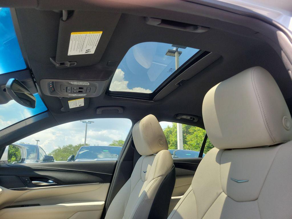 new 2025 Cadillac CT4 car, priced at $43,840
