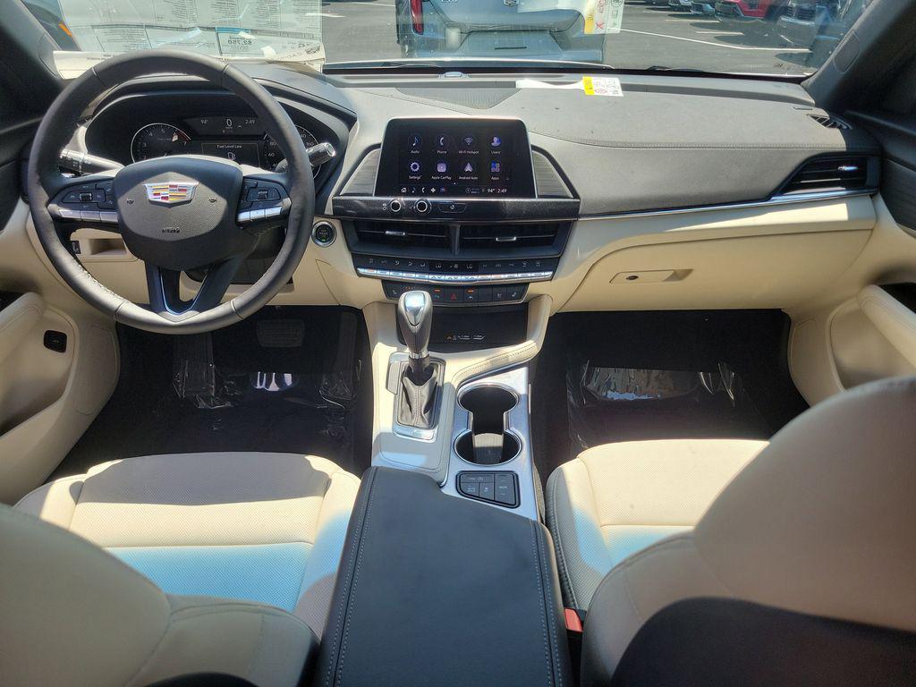 new 2025 Cadillac CT4 car, priced at $43,840