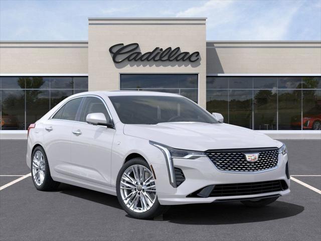 new 2025 Cadillac CT4 car, priced at $43,840