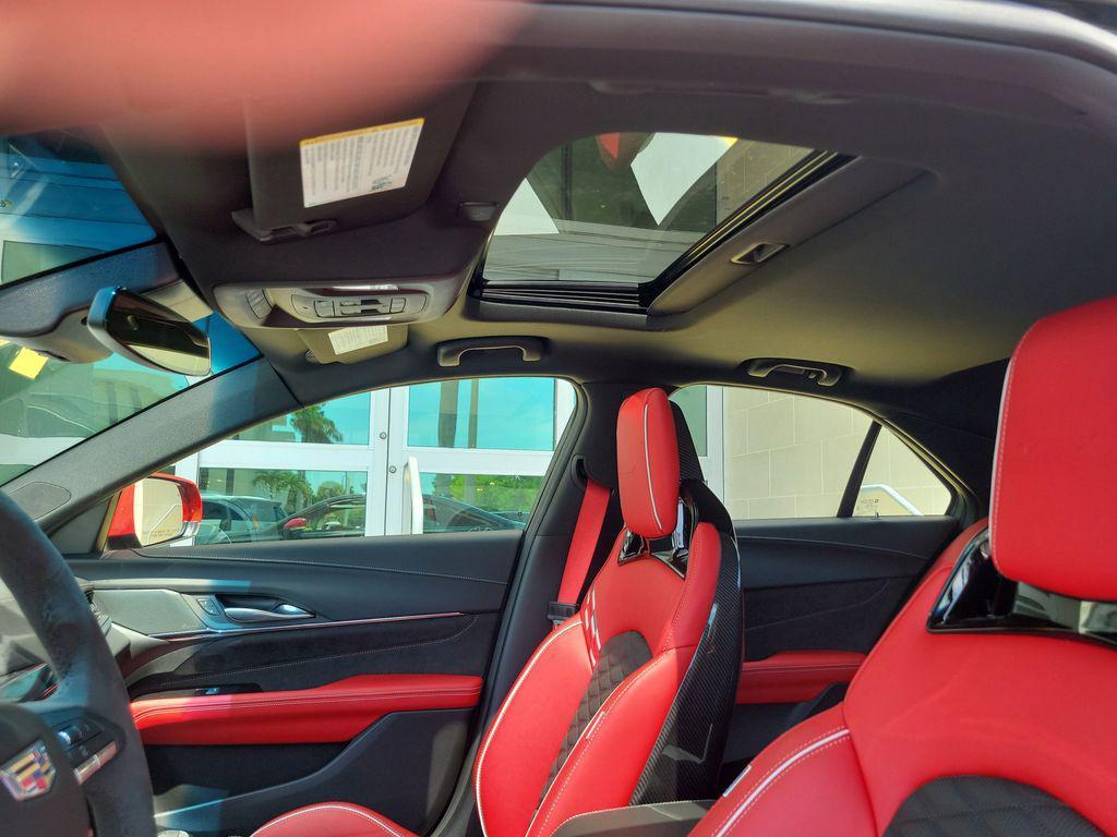 new 2024 Cadillac CT4-V car, priced at $80,480