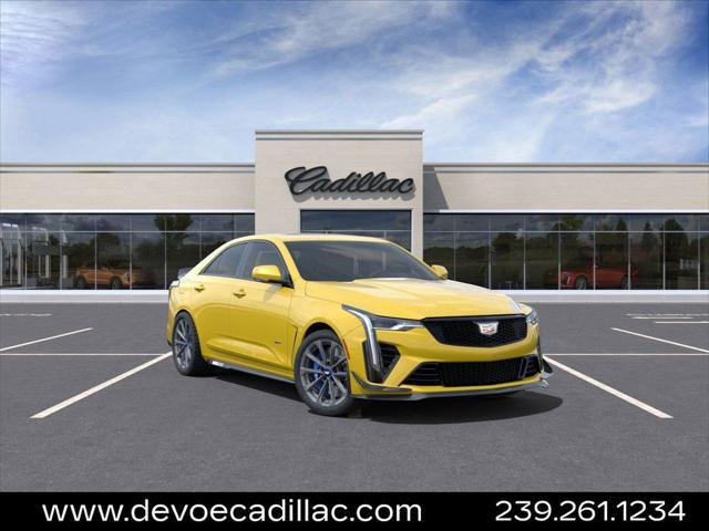 new 2024 Cadillac CT4-V car, priced at $84,195