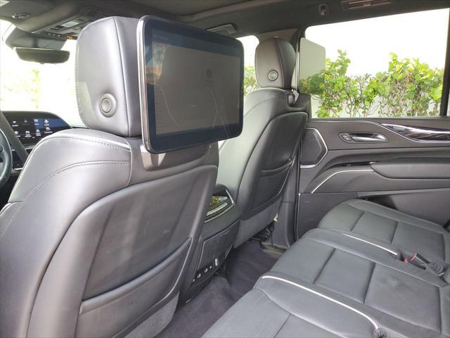 used 2023 Cadillac Escalade car, priced at $81,123