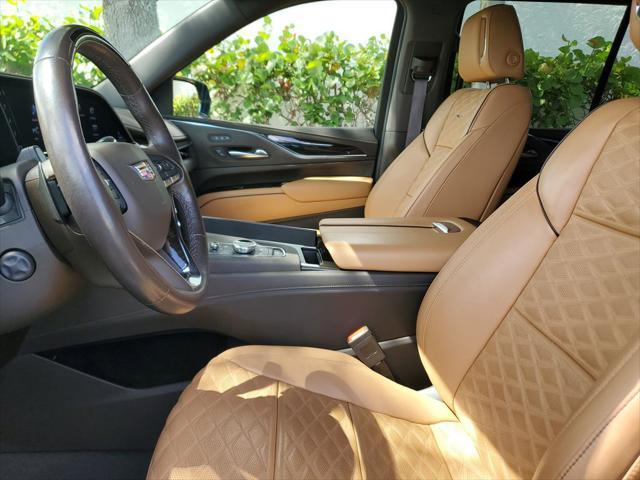 used 2023 Cadillac Escalade car, priced at $77,954