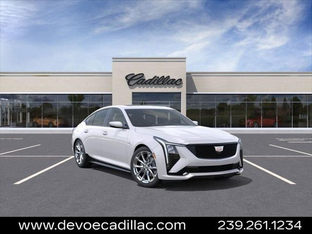 new 2025 Cadillac CT5 car, priced at $57,310