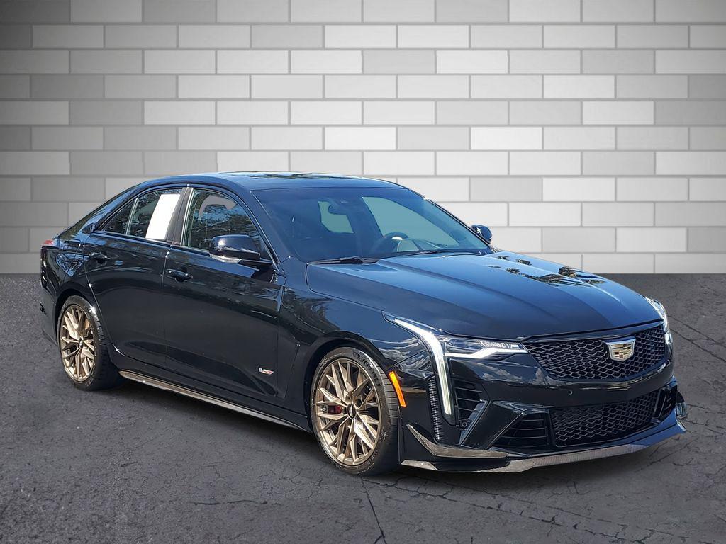 used 2022 Cadillac CT4-V car, priced at $58,123