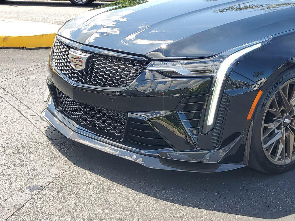 used 2022 Cadillac CT4-V car, priced at $58,123