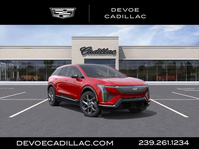 new 2025 Cadillac OPTIQ car, priced at $56,085