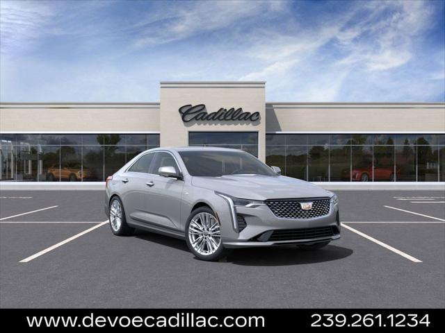 new 2025 Cadillac CT4 car, priced at $46,835
