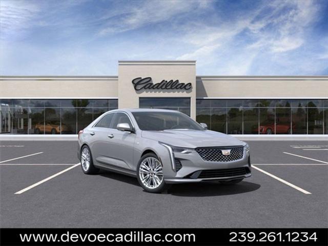 new 2025 Cadillac CT4 car, priced at $47,835