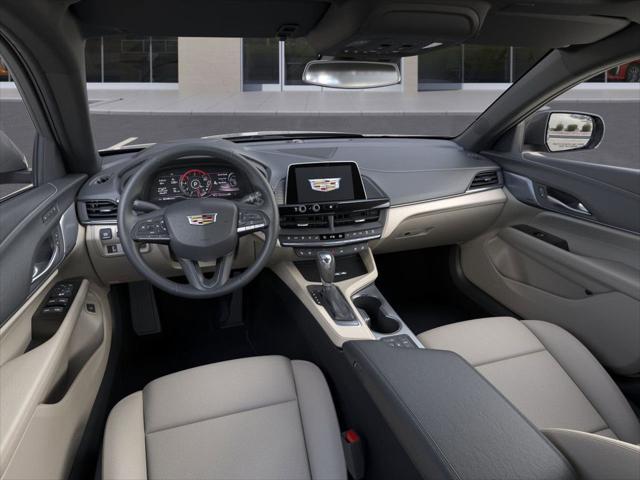 new 2025 Cadillac CT4 car, priced at $46,835