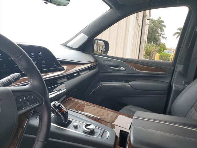used 2022 Cadillac Escalade car, priced at $81,133