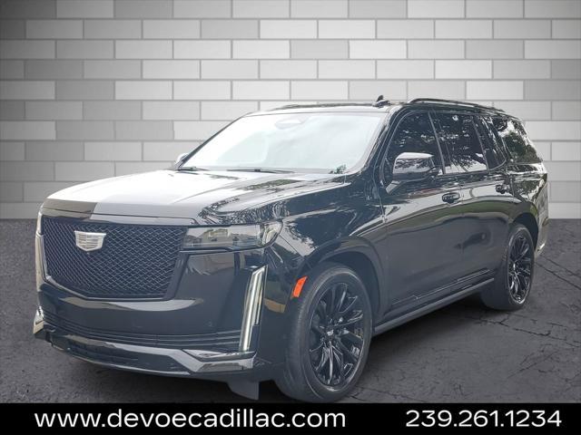 used 2022 Cadillac Escalade car, priced at $81,133