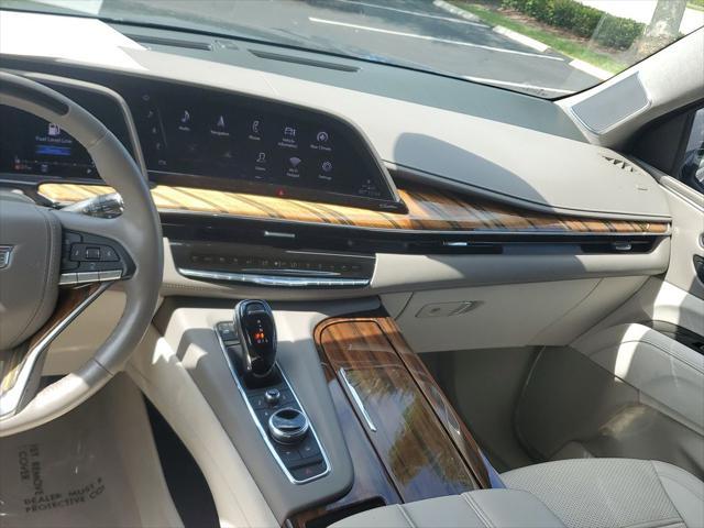 used 2021 Cadillac Escalade ESV car, priced at $71,123