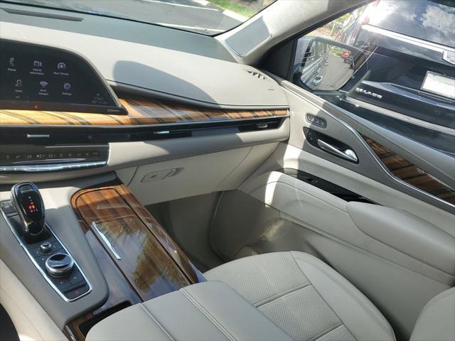 used 2021 Cadillac Escalade ESV car, priced at $71,123