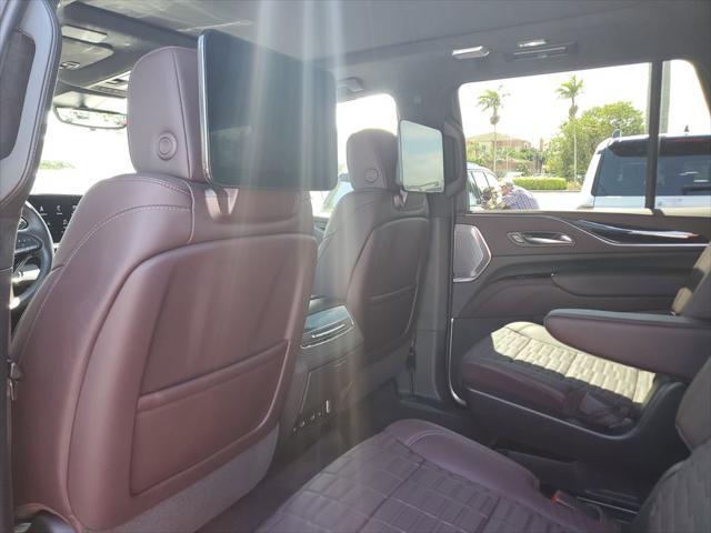 used 2024 Cadillac Escalade car, priced at $103,543