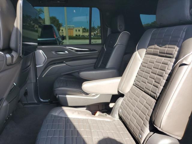 used 2023 Cadillac Escalade ESV car, priced at $132,123