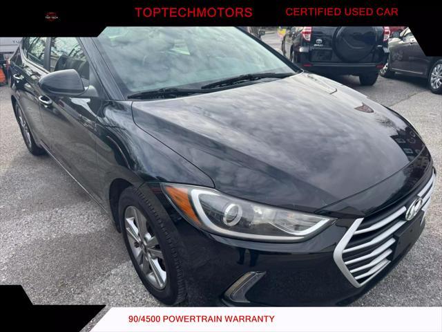 used 2018 Hyundai Elantra car, priced at $9,500