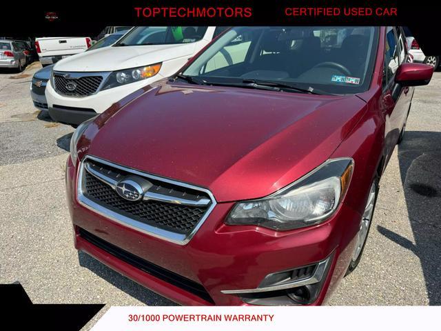 used 2016 Subaru Impreza car, priced at $9,490