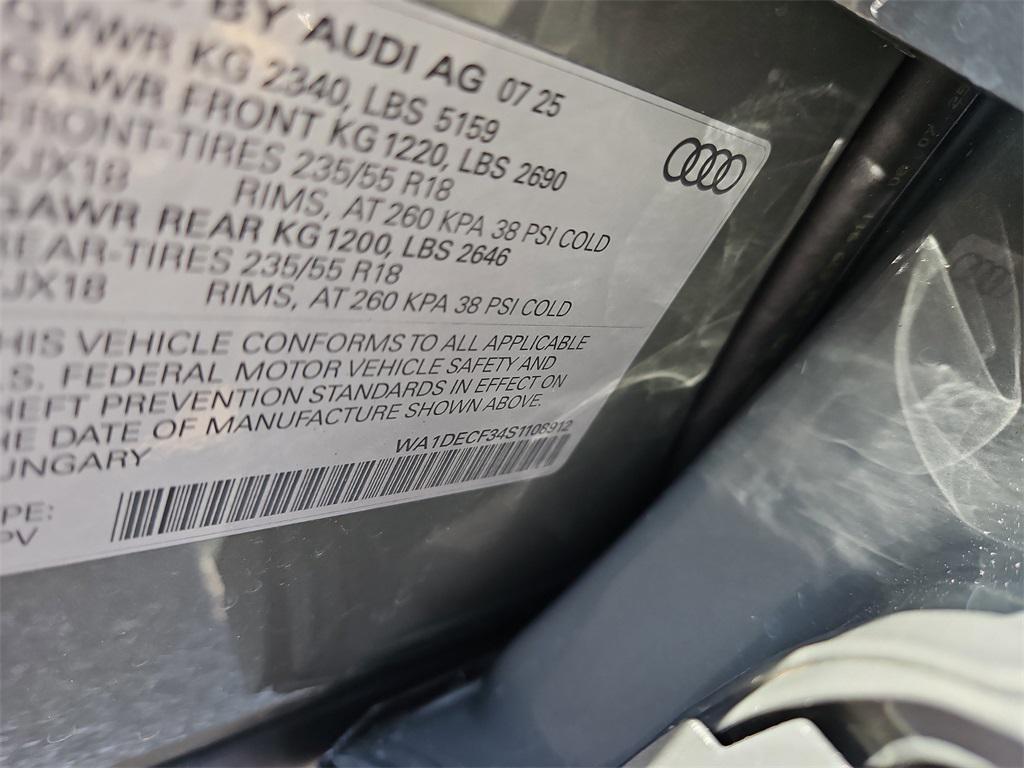 new 2025 Audi Q3 car, priced at $42,298