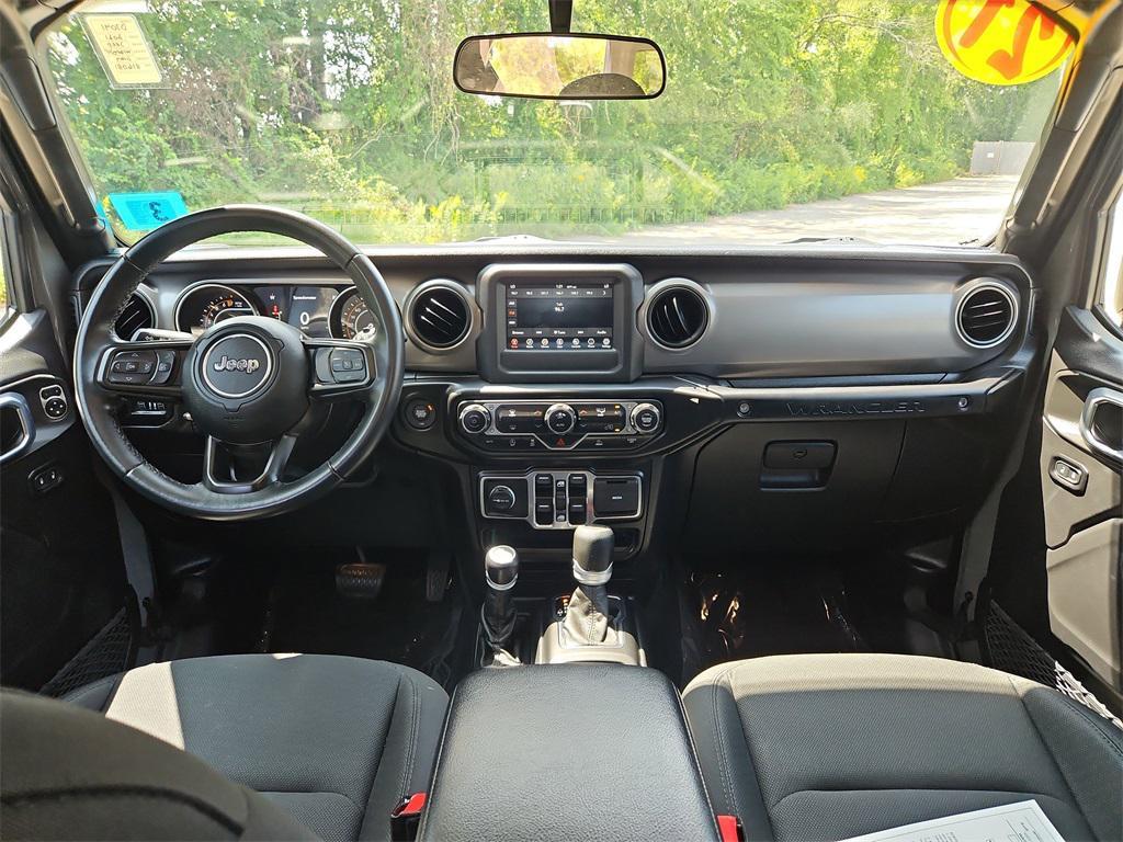 used 2021 Jeep Wrangler Unlimited car, priced at $32,587