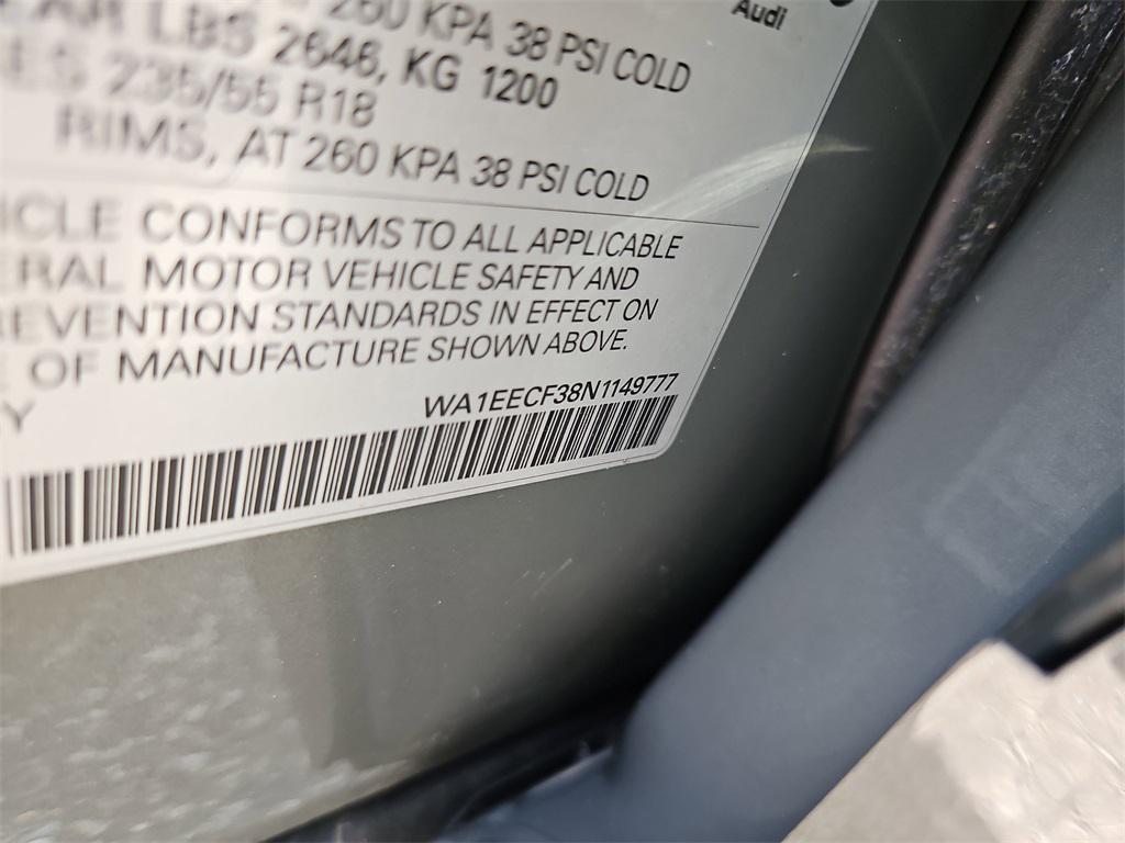 used 2022 Audi Q3 car, priced at $29,997