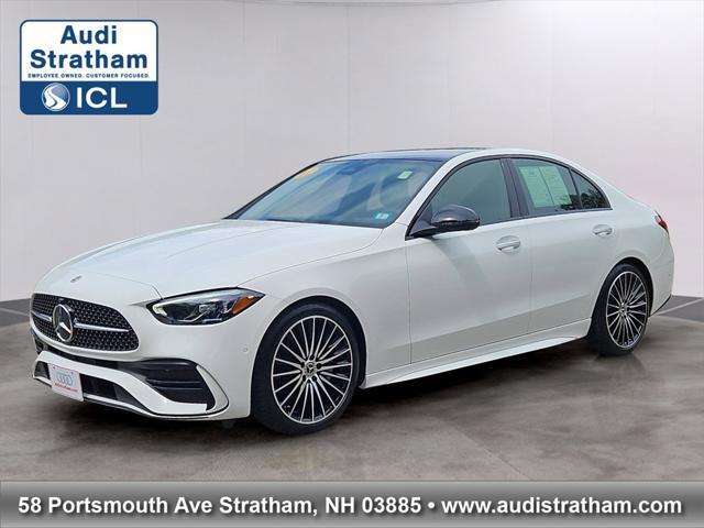used 2022 Mercedes-Benz C-Class car, priced at $38,987