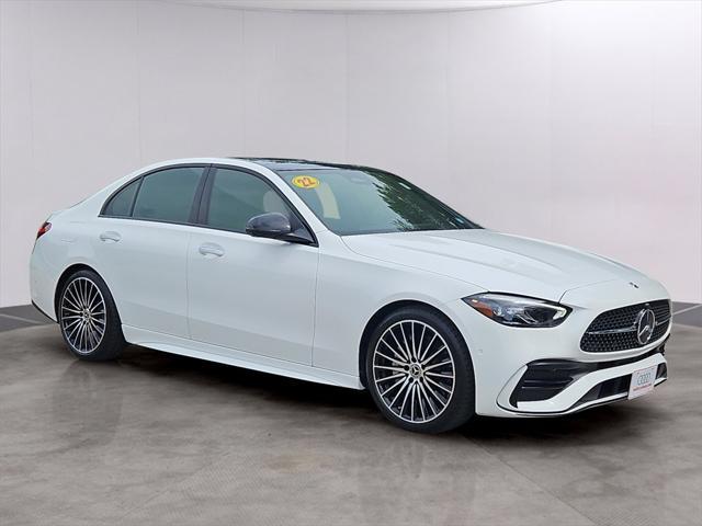 used 2022 Mercedes-Benz C-Class car, priced at $38,987
