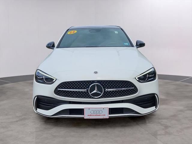 used 2022 Mercedes-Benz C-Class car, priced at $38,987