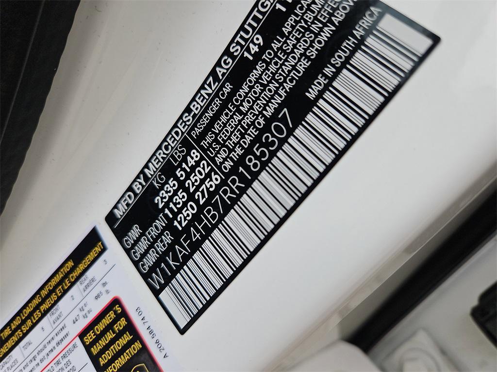 used 2024 Mercedes-Benz C-Class car, priced at $38,987