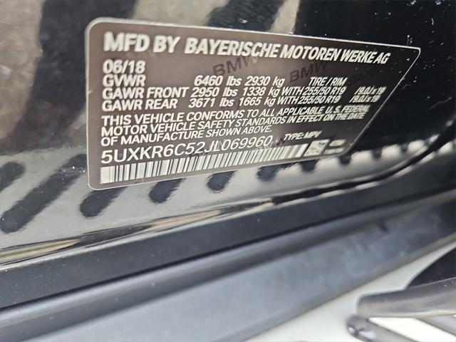 used 2018 BMW X5 car, priced at $27,987