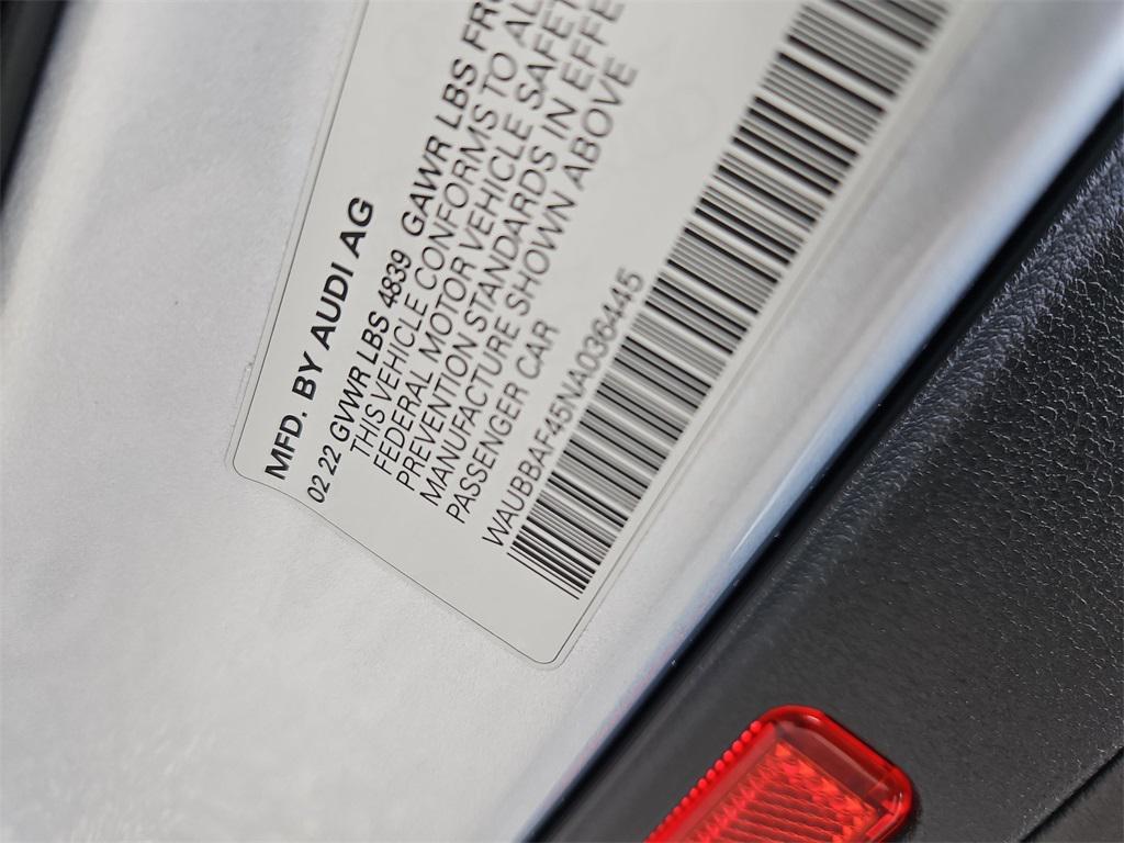 used 2022 Audi A4 car, priced at $32,987