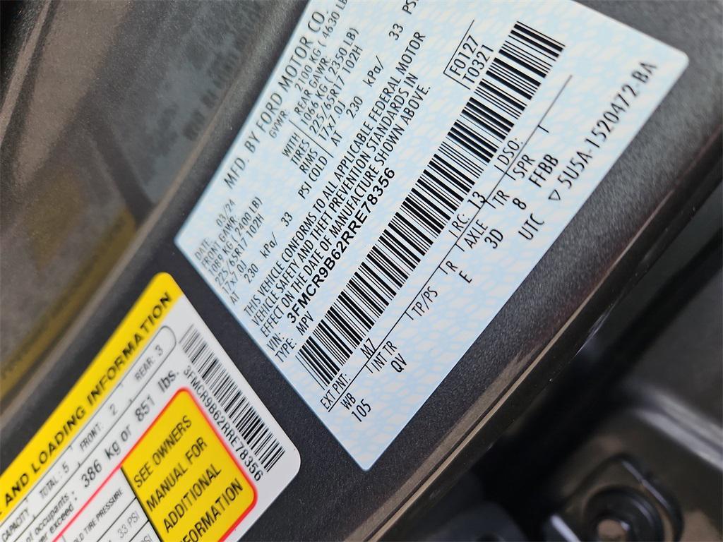 used 2024 Ford Bronco Sport car, priced at $28,987