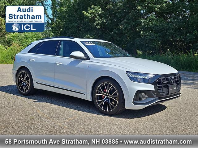 used 2021 Audi Q8 car, priced at $46,987