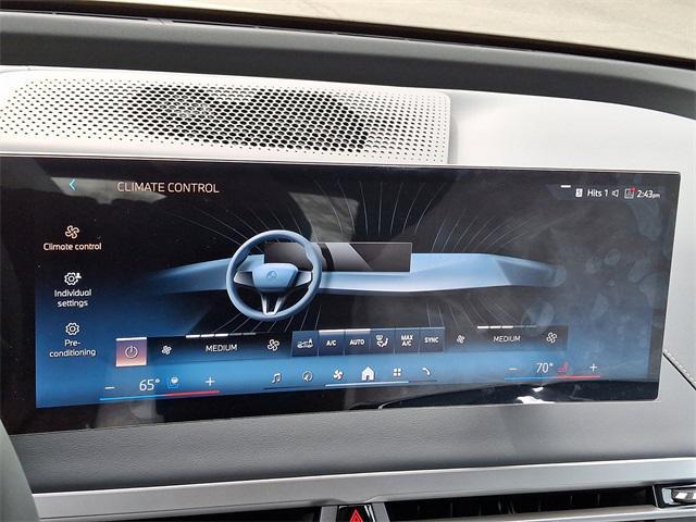 new 2025 BMW iX car, priced at $93,725